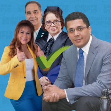 David Collado, Miriam Germán, Mayra Jiménez y Santiago Hazim los funcionarios mejor valorados, según encuesta