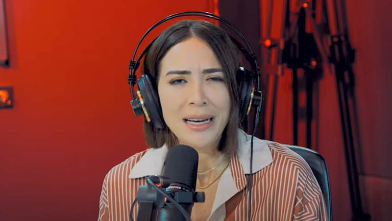 VIDEO: Con rostro triste Gabi Desangles habla tras rumores de divorcio