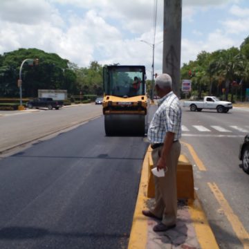 Obras Púbicas informa reconstrucción de la avenida Los Beisbolistas entre en etapa final