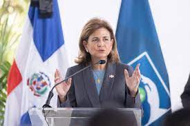 Vicepresidenta Raquel Peña queda a cargo de Medio Ambiente provisionalmente