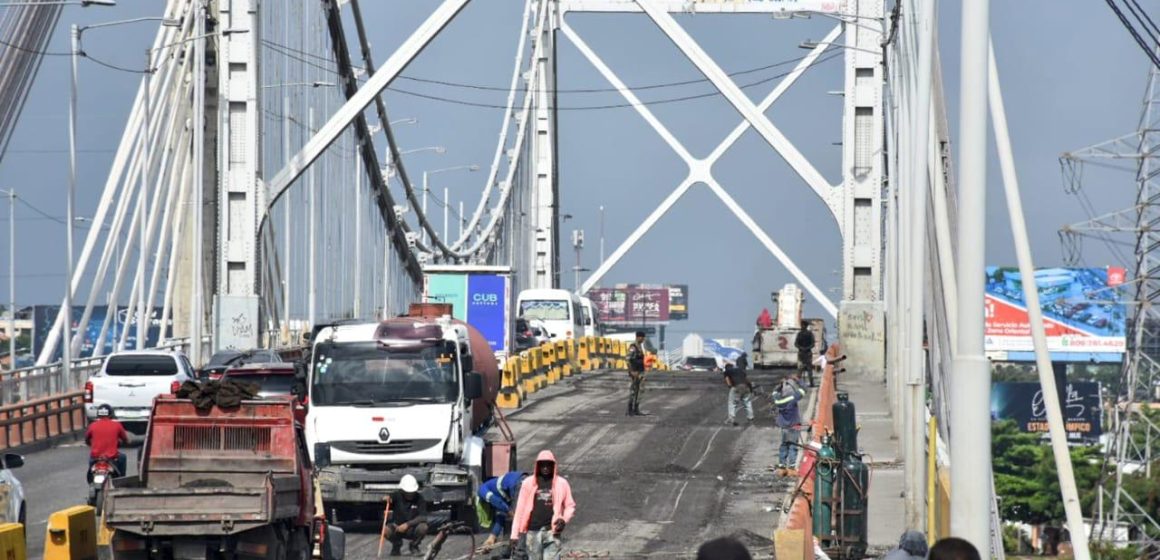 Deligne Ascención da conocer detalles reparación puente Juan Pablo Duarte