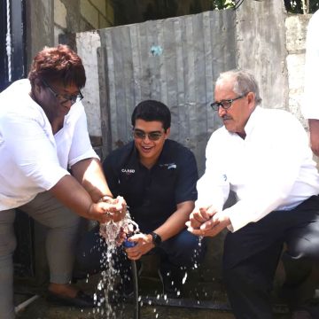 Después de 20 años en espera, CAASD lleva agua potable a varios sectores en Santo Domingo Este