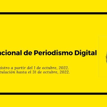 Observatorio anuncia Premio Nacional de Periodismo Digital 2022