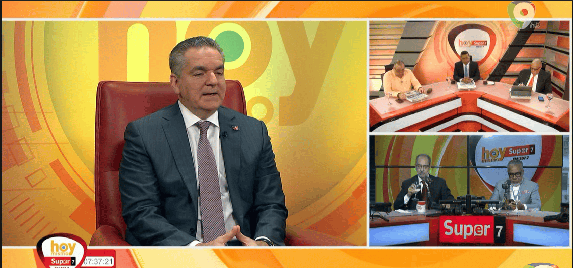 VIDEO: Comparesencia Ministro Neney Cabrera: “Jornada primero tú” . Programa Hoy mismo, Color Vision