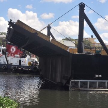 Obras Públicas informa prolonga cierre por trabajos en el Puente Flotante