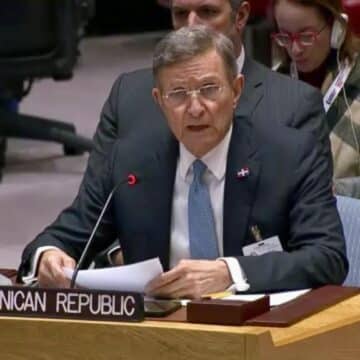 Canciller Roberto Álvarez alerta al Consejo de Seguridad situación en Haití no solo amenaza a los haitianos sino también a República Dominicana. (VIDEO)