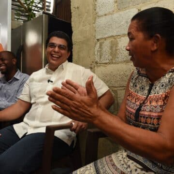 Director de la CAASD Fellito Suberví supervisó la culminación de obras reclamadas por decadas por moradores de Santo Domingo Norte