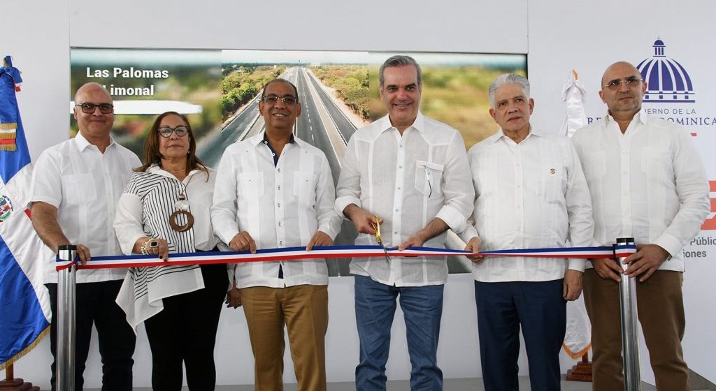 Abinader inaugura reconstrucción y ampliación de la circunvalación Norte de Santiago