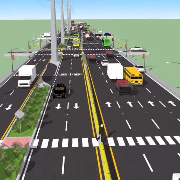 MOPC informa eleva de 9 a 21 los cruces para peatones en la ampliación de la autopista de San Isidro