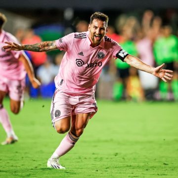 Lionel Messi anota emocionante gol de la victoria en su debut en la MLS