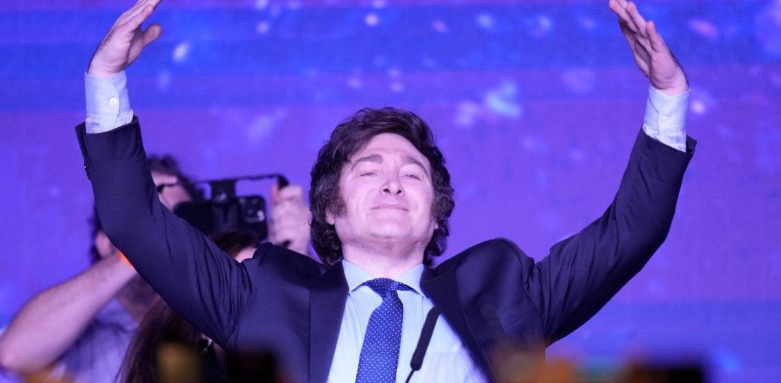 Javier Milei es electo como nuevo presidente de Argentina