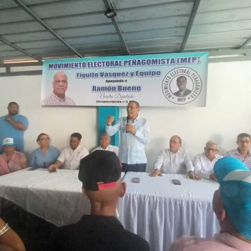 El MOVIMIENTO ELECTORAL PEÑAGOMISTA (MEP), que preside Rafael Fiquito Vásquez, realizo este domingo un multitudinario encuentro en la circunscripción No.3 del Distrito Nacional 