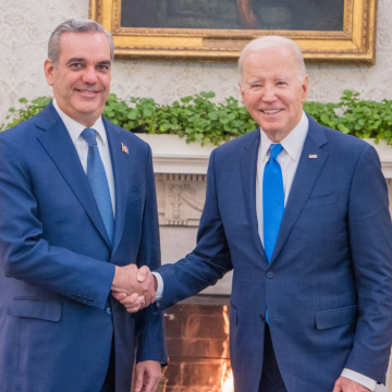 Presidente de EE. UU., Joe Biden, envía carta de felicitación a su homólogo Luis Abinader por su liderazgo en la región