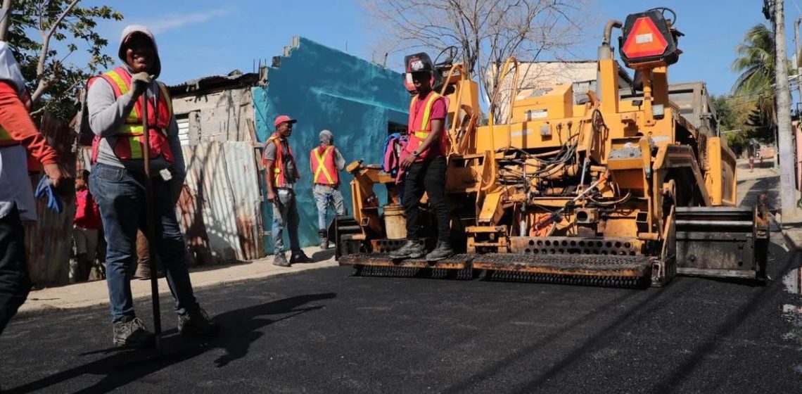 MOPC inicia los trabajos de asfaltado en Dajabón
