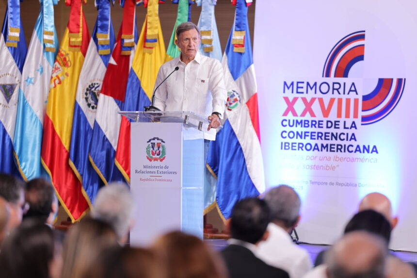 MIREX presenta memoria sobre trabajo de República Dominicana como Secretaría Pro Tempore de la Conferencia Iberoamericana 2021-2023