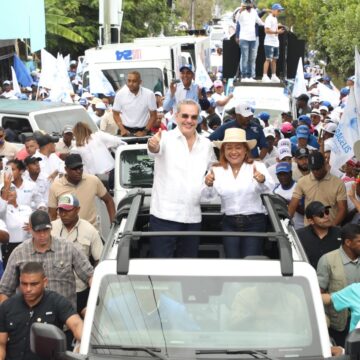 San Pedro de Macorís se moviliza en apoyo reelección de Luis Abinader