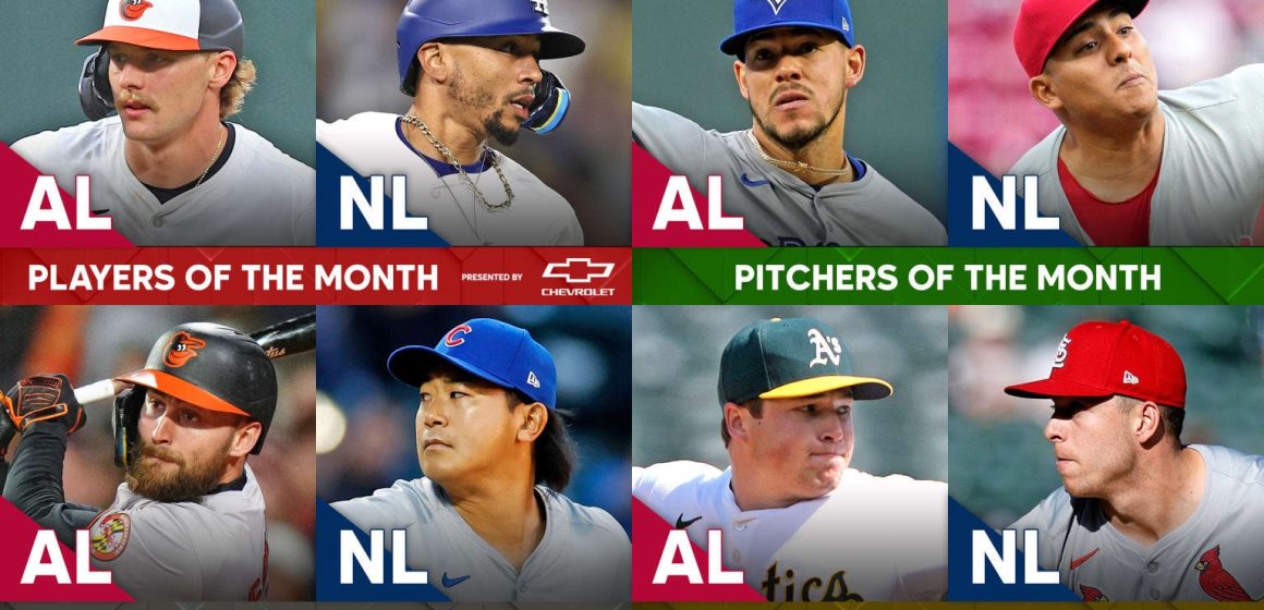 Berríos, Ranger y Mookie entre los premiados de marzo/abril