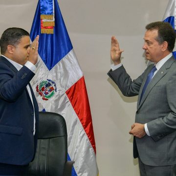 Julio Matos Ureña fue juramentado como nuevo director del Indocal