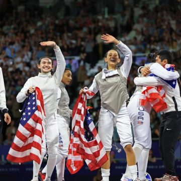 Estados Unidos logra su primer oro olímpico en florete por equipos femeninos