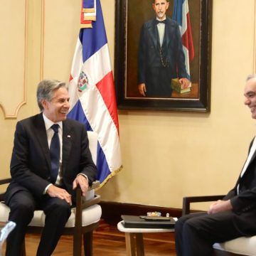 Secretario de Estado, Antony Blinken, agradece al presidente Abinader su cálida bienvenida a la República Dominicana