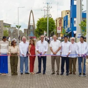 Turismo inaugura Boulevard de la Peregrinación y reconstrucción de calles circundantes de la Basílica de Higüey