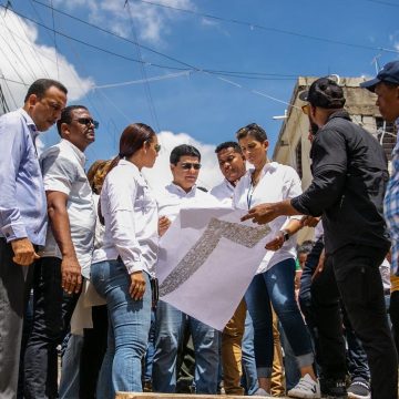 Fellito Suberví supervisa obras en SDN que beneficiarán a más de 47 mil habitantes