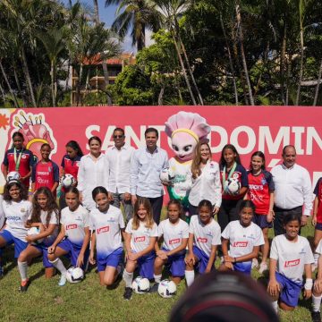 Emblemático mural en Santo Domingo recibe al Mundial Femenino Sub-17 de FIFA