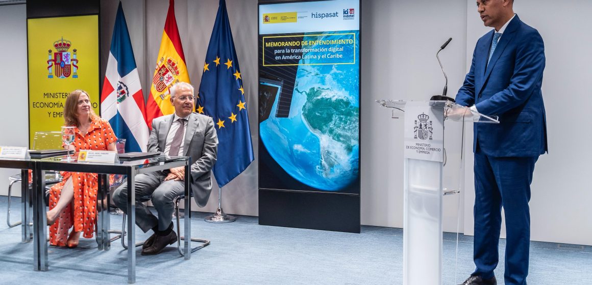 República Dominicana y España impulsan proyecto satelital reducirá brecha digital en zonas rurales