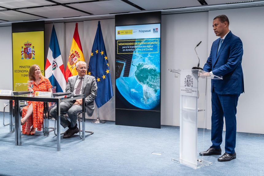 República Dominicana y España impulsan proyecto satelital reducirá brecha digital en zonas rurales