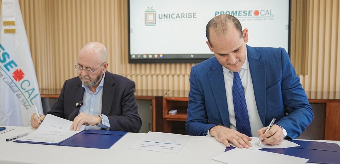 PROMESE/CAL y UNICARIBE firman acuerdo interinstitucional para fortalecer la formación académica