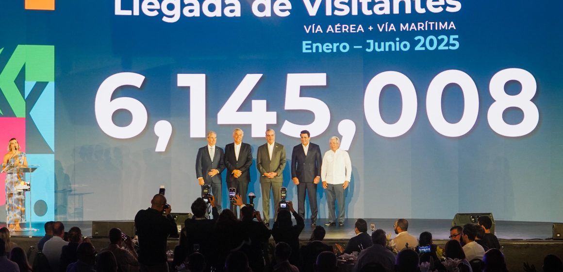 RD supera los 6 millones de visitantes en primer semestre.