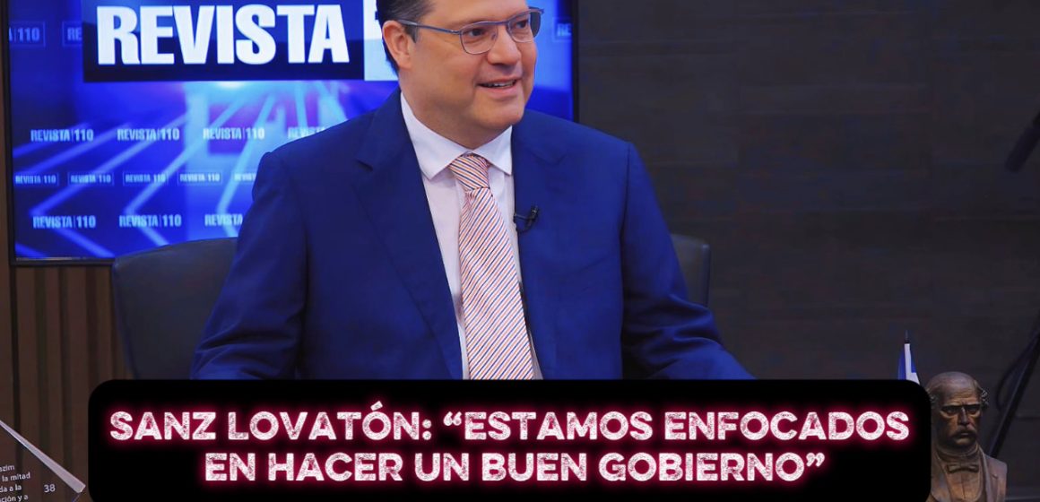 Sanz Lovatón: “estamos enfocados en hacer un buen gobierno”