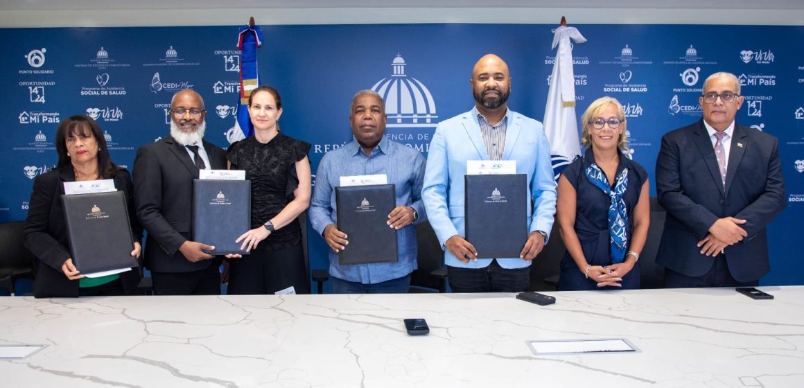 Gabinete De Política Social Firma Convenios Interinstitucionales con Idev Y FundelosaPara Fortalecer la Salud y el Desarrollo Comunitario