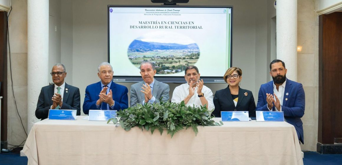 Gobierno lanza Maestría en Desarrollo Rural Territorial para transformar los campos dominicanos