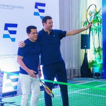 David Collado y Juan Martín Del Potro resaltan RD como destino para turismo deportivo.
