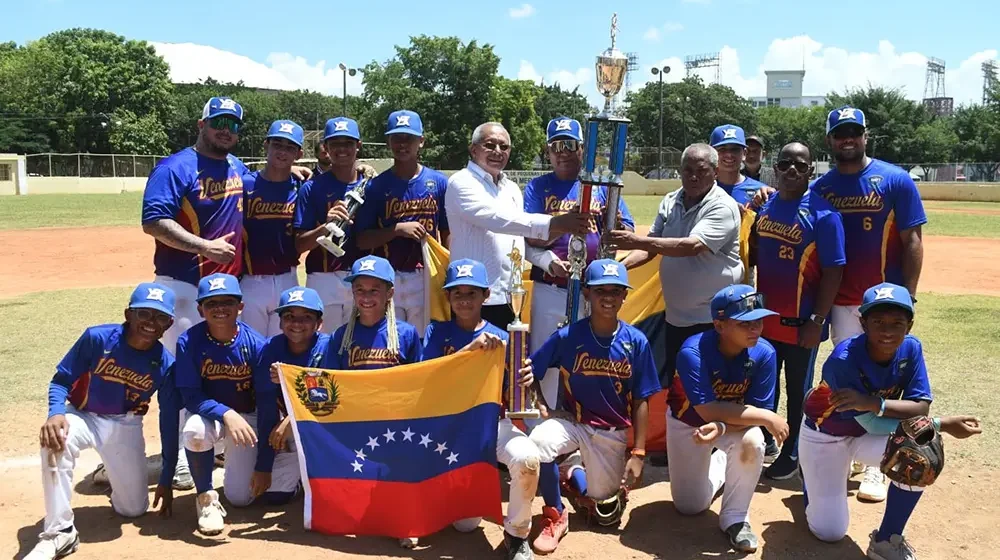 Venezuela se corona campeón Torneo Panam de Béisbol Infantil