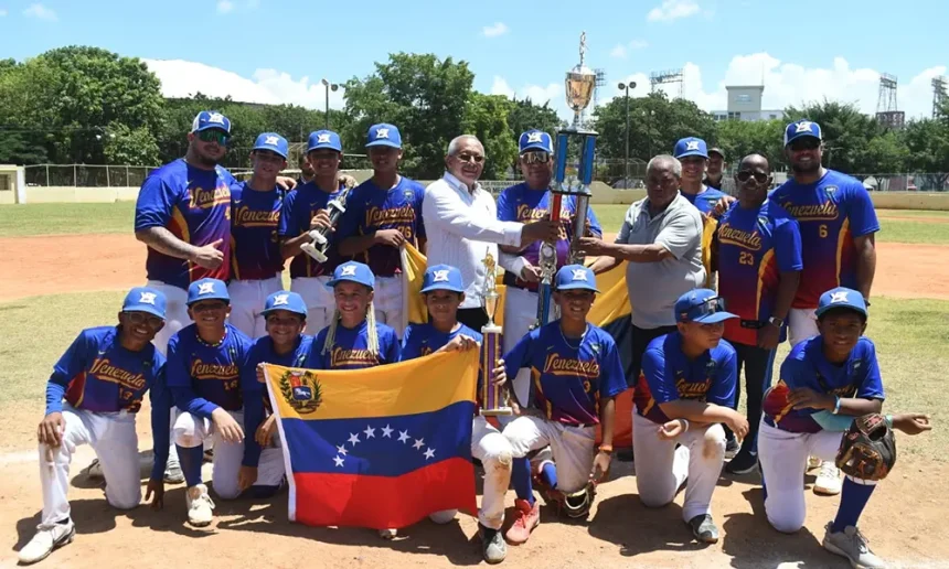 Venezuela se corona campeón Torneo Panam de Béisbol Infantil