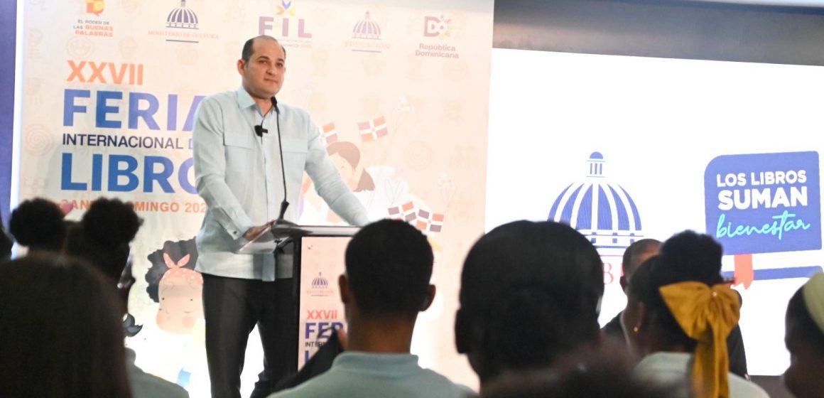Director del INABIE resalta impacto de la lectura en el desarrollo integral de los jóvenes