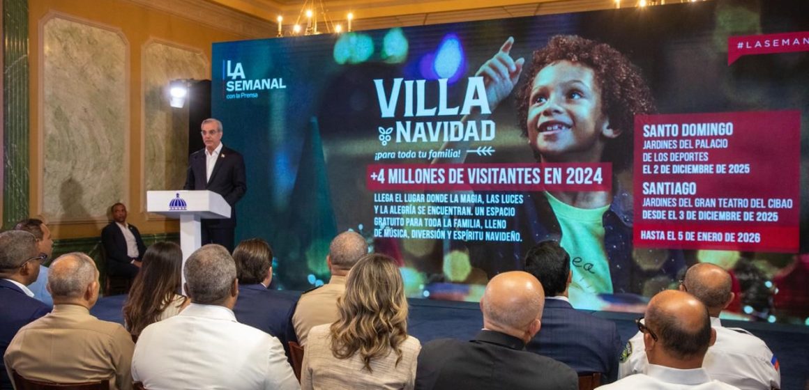 Presidente Abinader anuncia “La Brisita Navideña” y entrega de tarjetas de RD$1,500 que impactarán a dos millones 600 mil familias desde el 4 de diciembre
