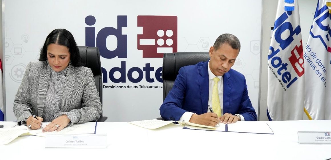 3706b624-b82c-44e9-8b52-699dc0d86d21 Indotel e INDEX firman acuerdo fortalecerá inclusión digital y educación financiera de diáspora dominicana