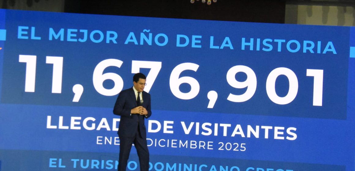 RD alcanza récord histórico en llegada: 1.4 millones de visitantes en diciembre y 11,676,901 en todo el año.