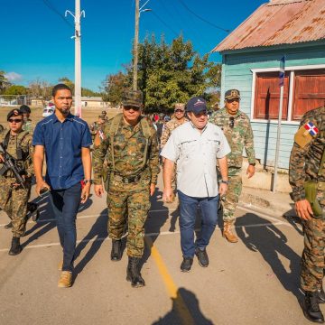 Ministros de la Presidencia y de Defensa recorren zona fronteriza norte para reforzar seguridad y atender necesidades comunitarias