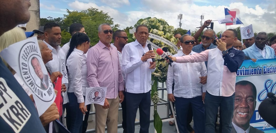 Movimiento Electoral Peñagomista conmemora 87 Aniversario Natalicio Peña Gómez.  