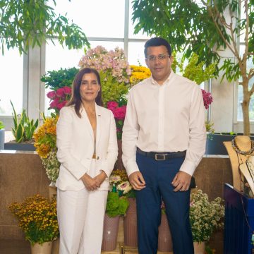 Ministro Collado recibe visita de la embajadora de los Estados Unidos, Leah Campos.