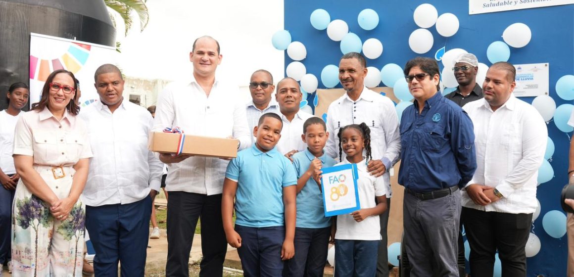 INABIE y la FAO inauguran cocinas, huertos escolares y sistemas de agua en Monte Plata para fortalecer el Programa de Alimentación Escolar