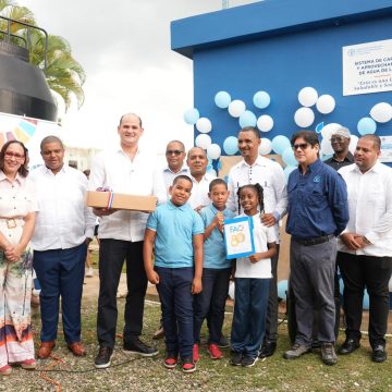 INABIE y la FAO inauguran cocinas, huertos escolares y sistemas de agua en Monte Plata para fortalecer el Programa de Alimentación Escolar