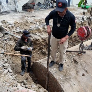 MICM y CECCOM desmantelan estación clandestina que operaba con tanques soterrados en San Juan
