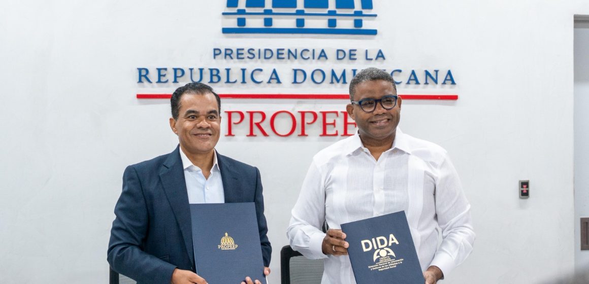 PROPEEP y DIDA firman acuerdo para fortalecer orientación y defensa de los derechos de los afiliados a la Seguridad Social