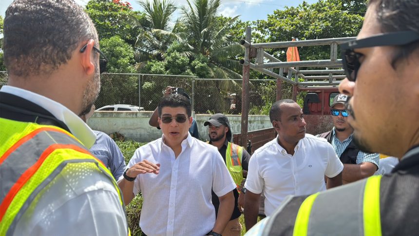 El director de la CAASD Fellito Suberví avanza en proyectos de agua potable que beneficiarán a más de 124 mil habitantes en Manoguayabo y Los Alcarrizos