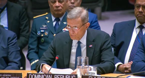 FOTO CANCILLER CONSEJO SEGURIDAD 3.jpg Canciller Roberto Álvarez volverá al Consejo de Seguridad para apoyar larenovación del mandato de la Fuerza de Supresión de Pandillas en Haití